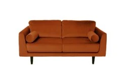 Habitat Jacob Fabric 2 Seater Sofa - Orange