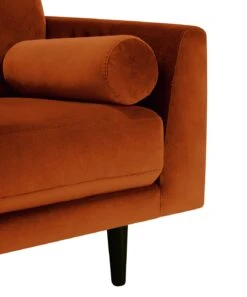 Habitat Jacob Fabric 2 Seater Sofa - Orange 9 Habitat Jacob Fabric 2 Seater Sofa - Orange -Habitat 2910198 R Z007A