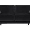 Habitat Jacob Fabric 3 Seater Sofa - Black
