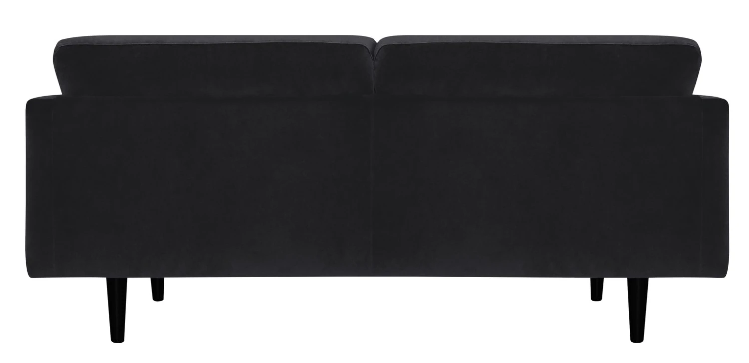 Habitat Jacob Fabric 3 Seater Sofa - Black 5 Habitat Jacob Fabric 3 Seater Sofa - Black - Image 5