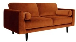 Habitat Jacob Fabric 3 Seater Sofa - Orange 10 Habitat Jacob Fabric 3 Seater Sofa - Orange -Habitat 2910246 R Z004A