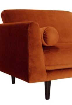 Habitat Jacob Fabric 3 Seater Sofa - Orange 11 Habitat Jacob Fabric 3 Seater Sofa - Orange -Habitat 2910246 R Z006A
