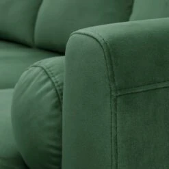 Habitat Jacob Velvet Right Hand Corner Sofa - Emerald Green -Habitat 2910291 R Z009A