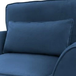 Habitat Iris Fabric Armchair - Navy -Habitat 2910631 R Z008A