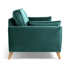 Habitat Iris Fabric 2 Seater Sofa - Teal -Habitat 2910655 R Z004A