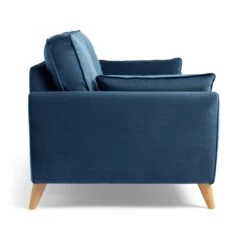 Habitat Iris Fabric 2 Seater Sofa - Navy -Habitat 2910686 R Z004A