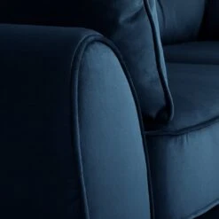 Habitat Iris Fabric 2 Seater Sofa - Navy -Habitat 2910686 R Z007A