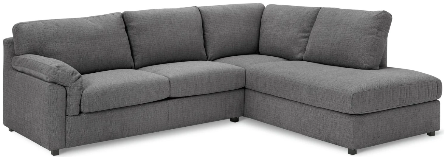 Habitat Florence Fabric Right Hand Corner Chaise Sofa - Grey 1 Habitat Florence Fabric Right Hand Corner Chaise Sofa - Grey