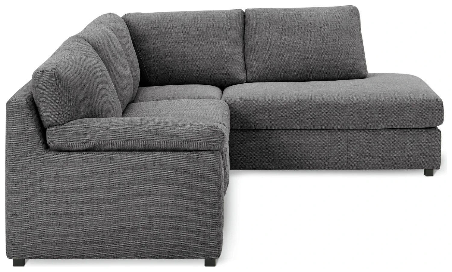 Habitat Florence Fabric Right Hand Corner Chaise Sofa - Grey 6 Habitat Florence Fabric Right Hand Corner Chaise Sofa - Grey - Image 6