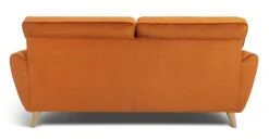 Habitat Isla 3 Seater Velvet Sofa - Orange -Habitat 2991629 R Z003A