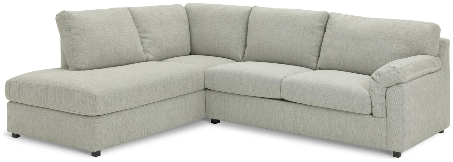 Habitat Florence Fabric Left Hand Corner Chaise Sofa - Cream 1 Habitat Florence Fabric Left Hand Corner Chaise Sofa - Cream