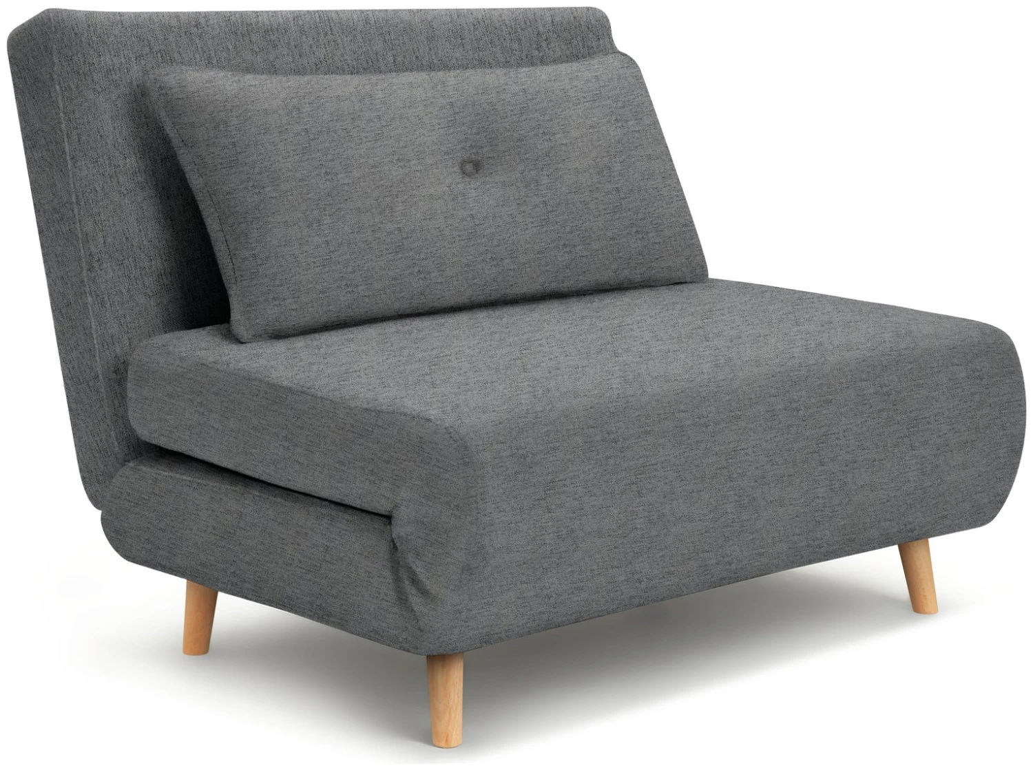 Habitat Roma Small Double Chairbed - Grey 1 Habitat Roma Small Double Chairbed - Grey