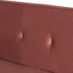 Habitat Odeon 2 Seater Velvet Clic Clac Sofa Bed - Pink 10 Habitat Odeon 2 Seater Velvet Clic Clac Sofa Bed - Pink -Habitat 3188895 R Z005A