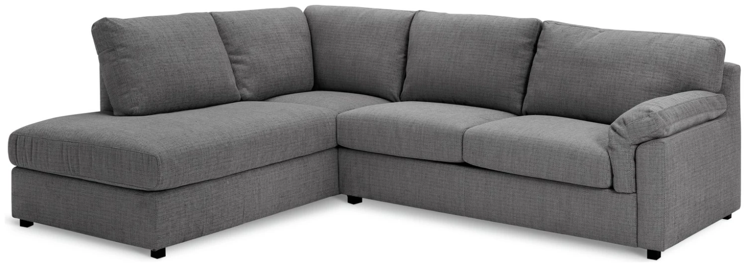 Habitat Florence Fabric Left Hand Corner Chaise Sofa - Grey 1 Habitat Florence Fabric Left Hand Corner Chaise Sofa - Grey