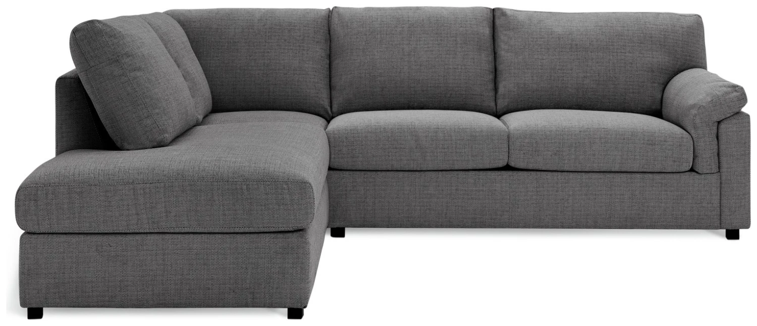 Habitat Florence Fabric Left Hand Corner Chaise Sofa - Grey 5 Habitat Florence Fabric Left Hand Corner Chaise Sofa - Grey - Image 5