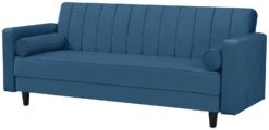 Habitat Preston Clic Clac Velvet Sofa Bed - Navy -Habitat 3249387 R Z002A