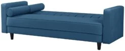 Habitat Preston Clic Clac Velvet Sofa Bed - Navy -Habitat 3249387 R Z003A