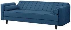 Habitat Preston Clic Clac Velvet Sofa Bed - Navy -Habitat 3249387 R Z010A