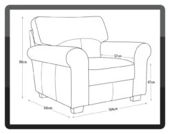 Habitat Salisbury Leather Armchair - Tan 11 Habitat Salisbury Leather Armchair - Tan -Habitat 3314047 R E001