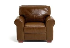 Habitat 11 Habitat Salisbury Leather Armchair - Tan