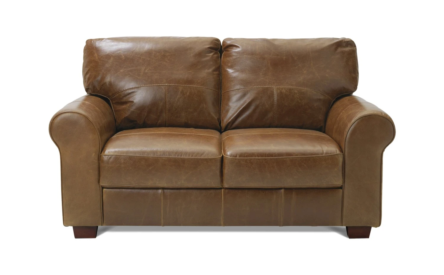 Habitat Salisbury Leather 2 Seater Sofa - Tan 1 Habitat Salisbury Leather 2 Seater Sofa - Tan