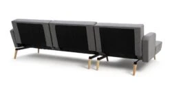 Habitat Andy Left Corner Fabric Clic Clac Sofa Bed - Grey -Habitat 3361928 R Z004A