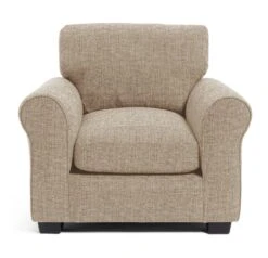 Habitat Lisbon Fabric Armchair - Beige
