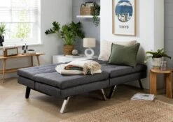 Habitat Duo 2 Seater Clic Clac Sofa Bed - Charcoal -Habitat 3432022 R Z004C