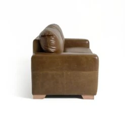 Habitat Eton Leather 3 Seater Sofa - Tan 16 Habitat Eton Leather 3 Seater Sofa - Tan -Habitat 3433454 R Z004A