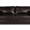 Habitat Salisbury Leather 3 Seater Sofa - Chocolate
