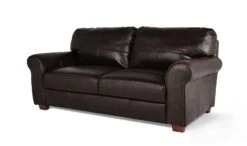 Habitat Salisbury Leather 3 Seater Sofa - Chocolate -Habitat 3553516 R Z002A