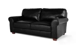 Habitat Salisbury Leather 3 Seater Sofa - Black 12 Habitat Salisbury Leather 3 Seater Sofa - Black -Habitat 3568604 R Z002A