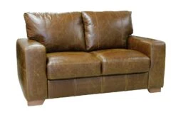 Habitat Eton Leather 2 Seater Sofa - Tan 9 Habitat Eton Leather 2 Seater Sofa - Tan -Habitat 3574478 R Z004A