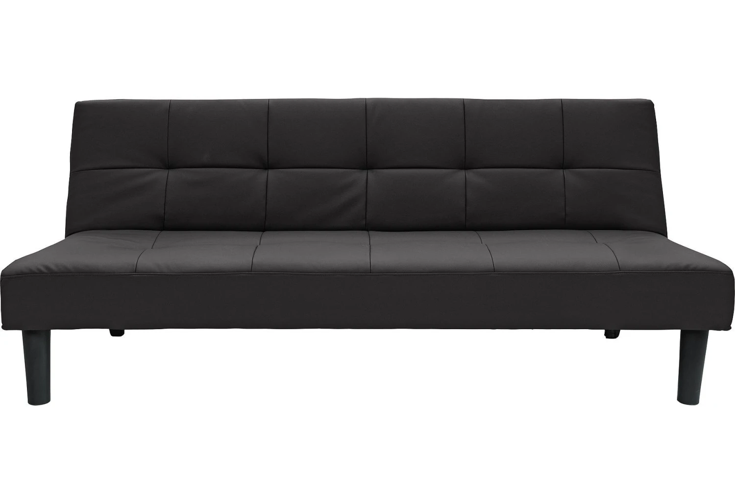 Habitat Patsy 2 Seater Clic Clac Sofa Bed - Black 1 Habitat Patsy 2 Seater Clic Clac Sofa Bed - Black