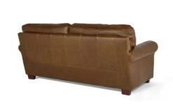 Habitat Salisbury Leather 3 Seater Sofa - Tan -Habitat 3596449 R Z003A