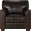 Habitat Salisbury Leather Armchair - Chocolate