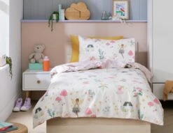 Habitat Glowing Fairies Pink Kids Bedding Set - Toddler -Habitat 3980440 R Z006A