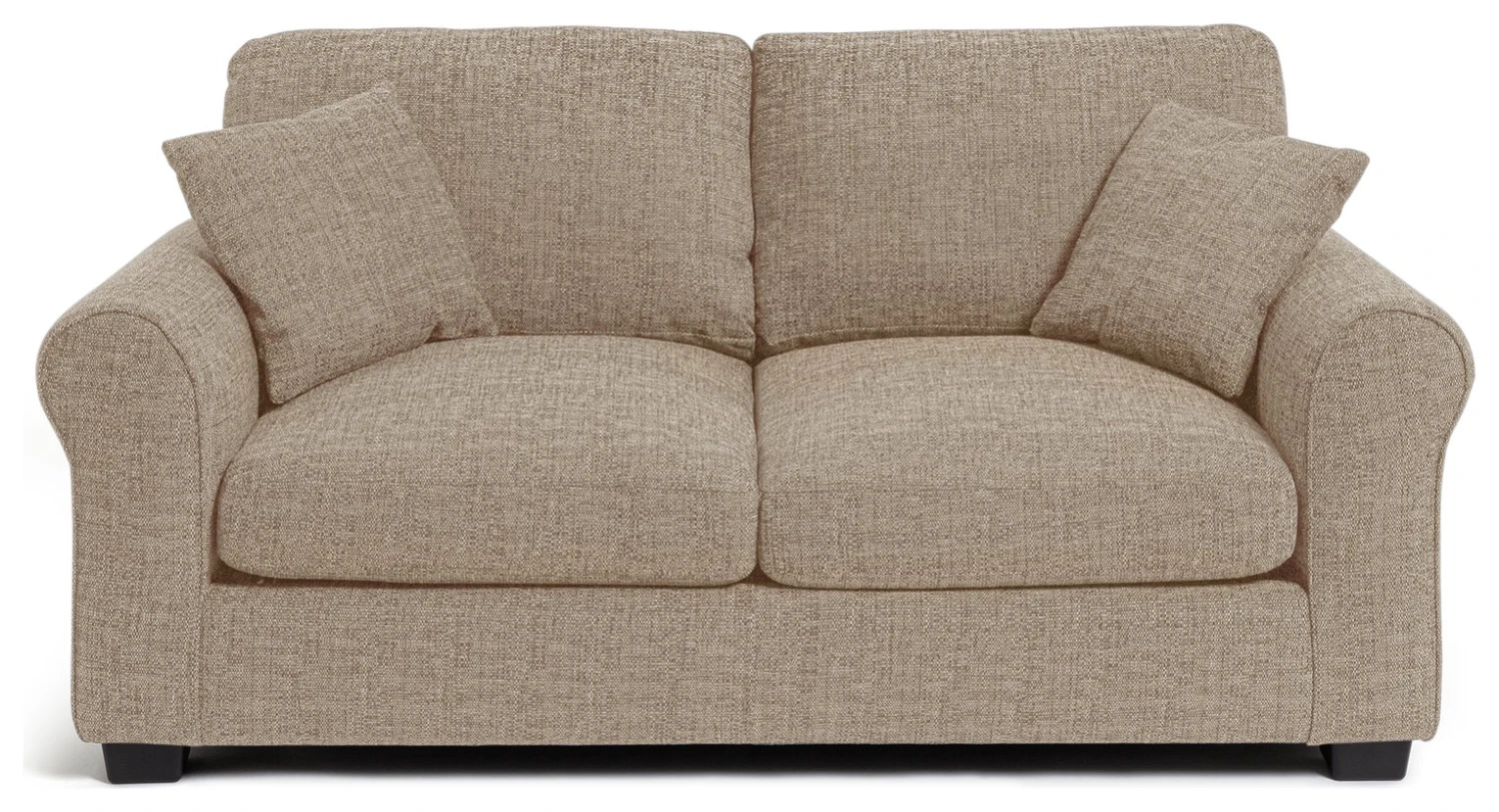 Habitat Lisbon Small Double Fabric Sofa Bed - Beige 1 Habitat Lisbon Small Double Fabric Sofa Bed - Beige