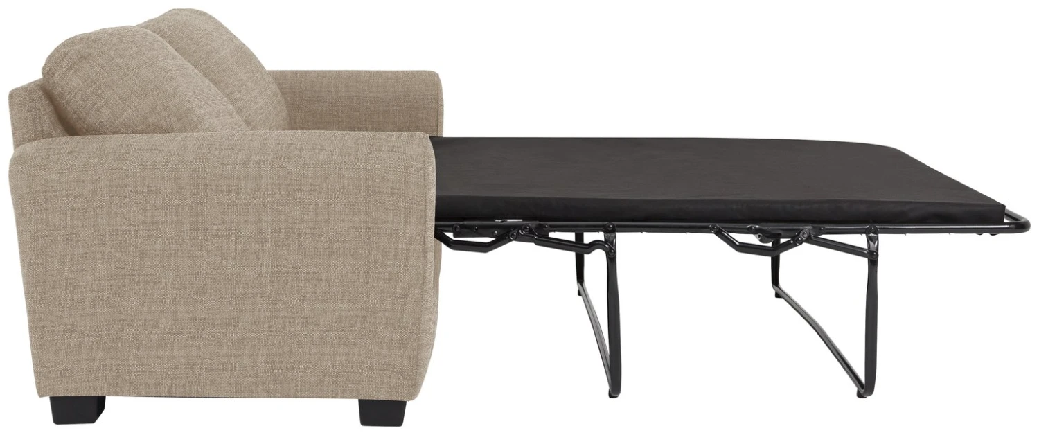 Habitat Lisbon Small Double Fabric Sofa Bed - Beige 6 Habitat Lisbon Small Double Fabric Sofa Bed - Beige - Image 6