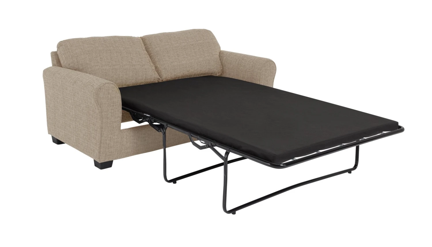 Habitat Lisbon Small Double Fabric Sofa Bed - Beige 11 Habitat Lisbon Small Double Fabric Sofa Bed - Beige - Image 11