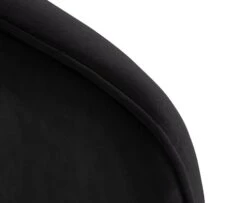 Habitat Jax Velvet Accent Chair - Black -Habitat 4335135 R Z005A