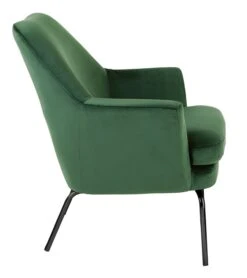 Habitat Celine Velvet Accent Chair - Green -Habitat 4378439 R Z002A