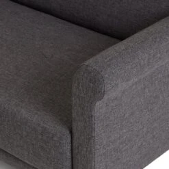 Habitat Evie Fabric 2 Seater Sofa In A Box - Charcoal -Habitat 4642811 R Z005A