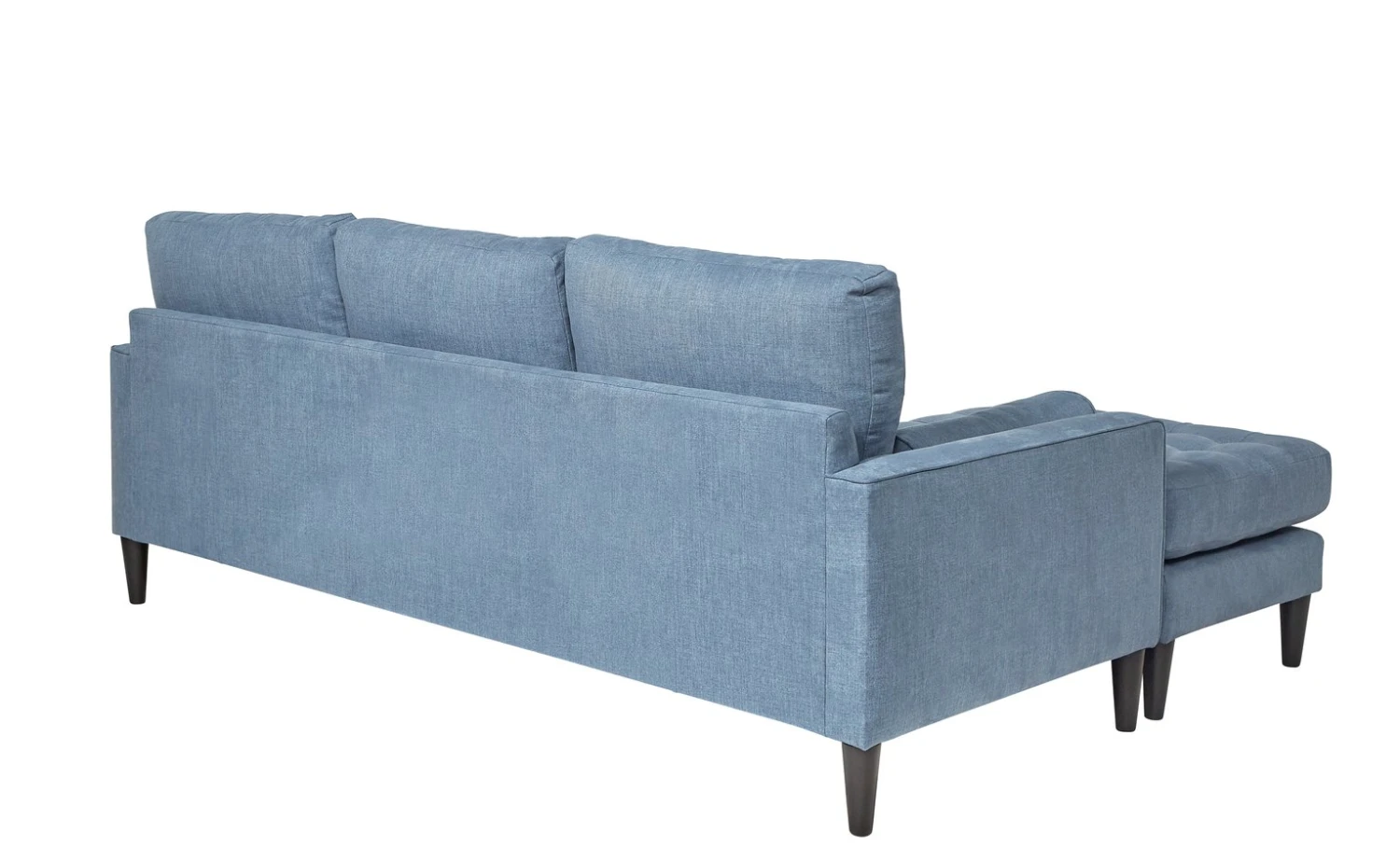 Habitat Hudson Fabric Corner Chaise Sofa - Linnet 6 Habitat Hudson Fabric Corner Chaise Sofa - Linnet - Image 6