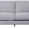 Habitat Habita Salome Fabric 3 Seater Sofa - Light Grey