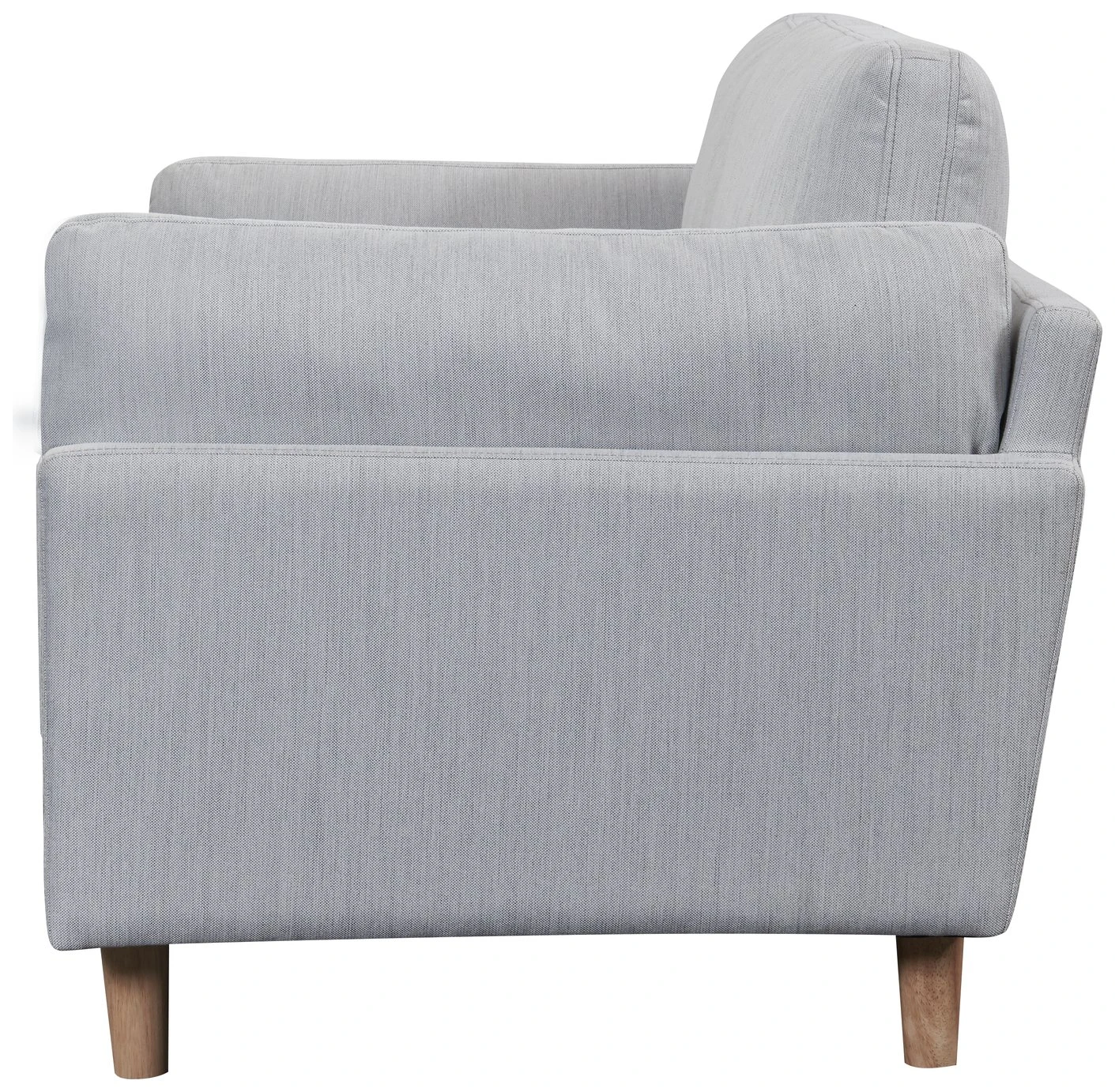 Habitat Habita Salome Fabric 3 Seater Sofa - Light Grey 8 Habitat Habita Salome Fabric 3 Seater Sofa - Light Grey - Image 8