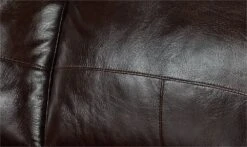 Habitat Salisbury 2 Seater Leather Sofa Bed - Chocolate -Habitat 4983154 R Z005A