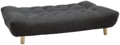 Habitat Kota 3 Seater Fabric Clic Clac Sofa Bed - Charcoal 12 Habitat Kota 3 Seater Fabric Clic Clac Sofa Bed - Charcoal -Habitat 5017737 R Z003A