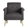 Habitat Evie Armchair In A Box - Charcoal