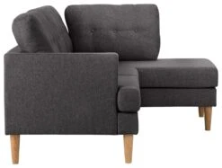 Habitat Joshua Fabric Corner Chaise Sofa - Charcoal 12 Habitat Joshua Fabric Corner Chaise Sofa - Charcoal -Habitat 6259082 R Z003A